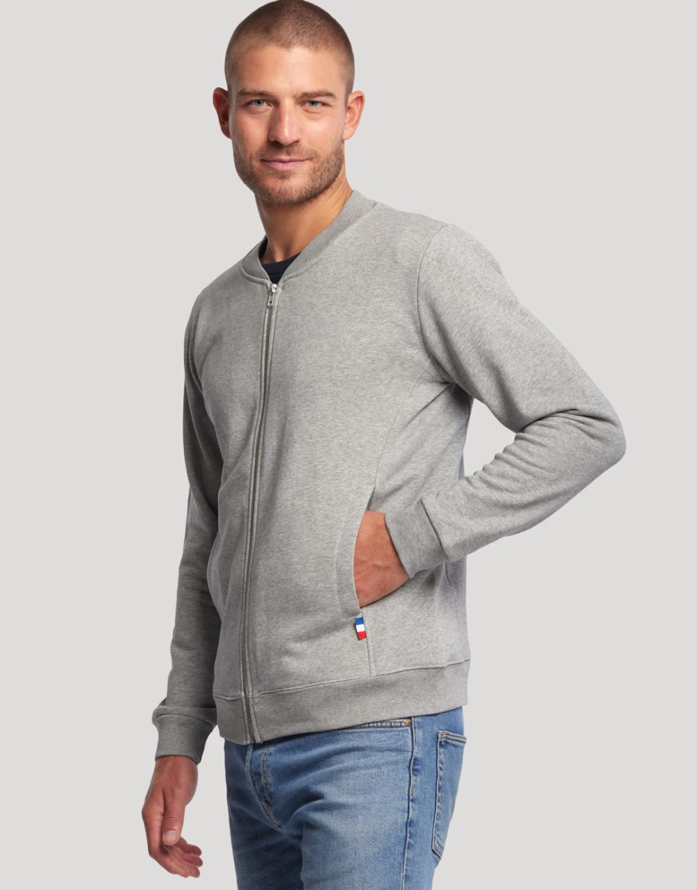 Camus – Teddy unisexe coton bio – fabriqué en France