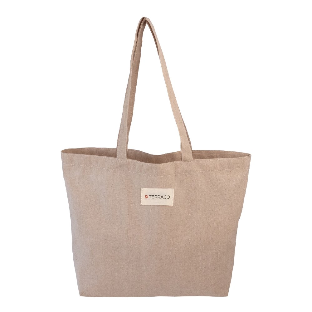 Sac à soufflet de fond coton recyclé 220 g