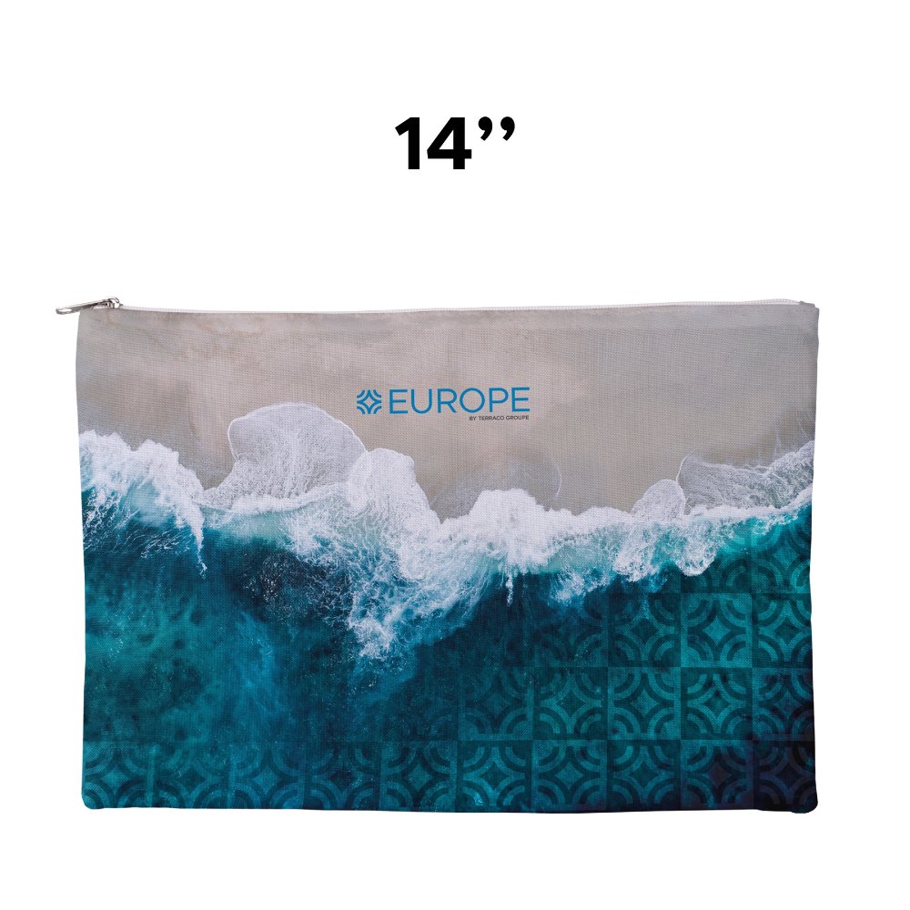 Sacoche ordinateur et tablette polyester recyclé 190 g