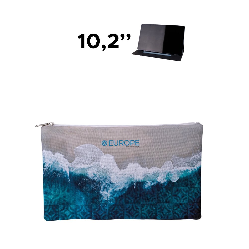 Sacoche ordinateur et tablette polyester recyclé 190 g