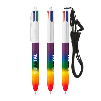 Stylo BIC® 4 Couleurs® Rainbow Decor – fabriqué en France