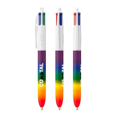 Stylo BIC® 4 Couleurs® Rainbow Decor
