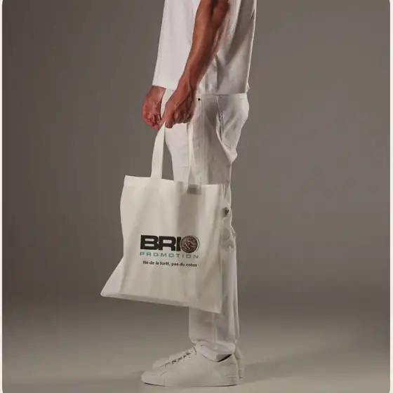 TreeTote Standard, tote bag en fibre de bois marqué Brio Promotion