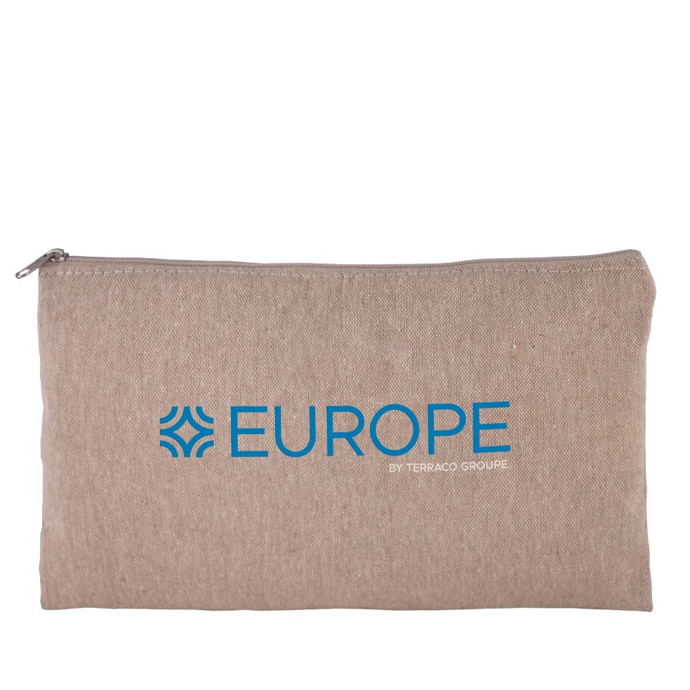 Trousse plate coton recyclé 220 g