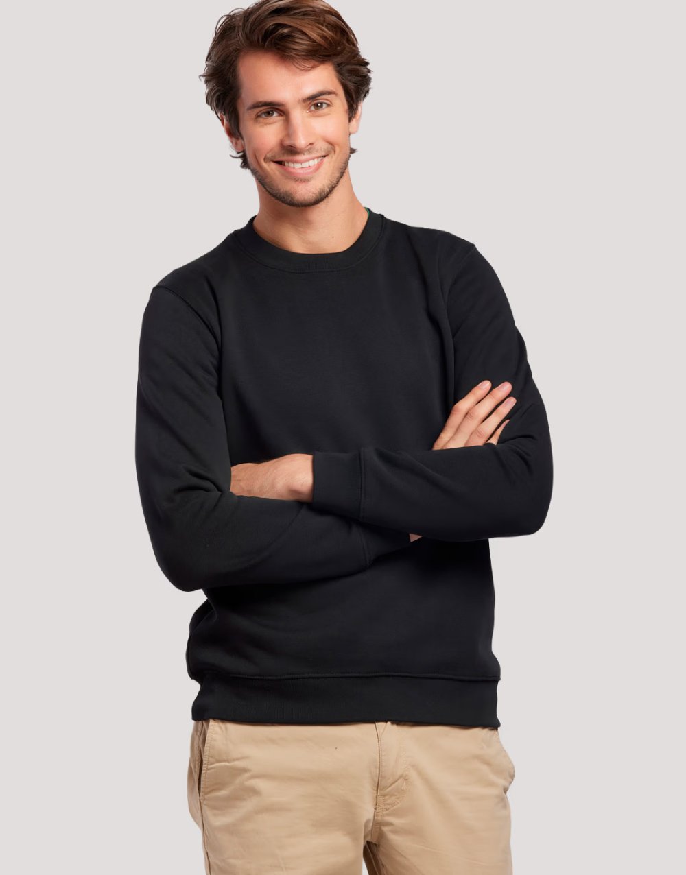 Voltaire – Sweat col rond unisexe coton bio – fabriqué en France